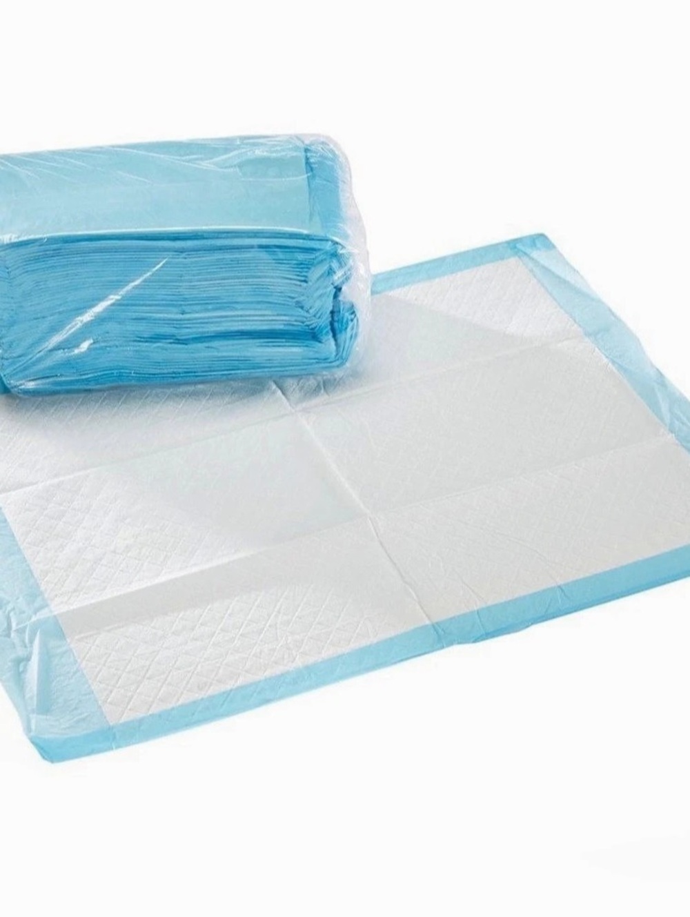 8 pice in one pack Training Pads Blue & White NWT